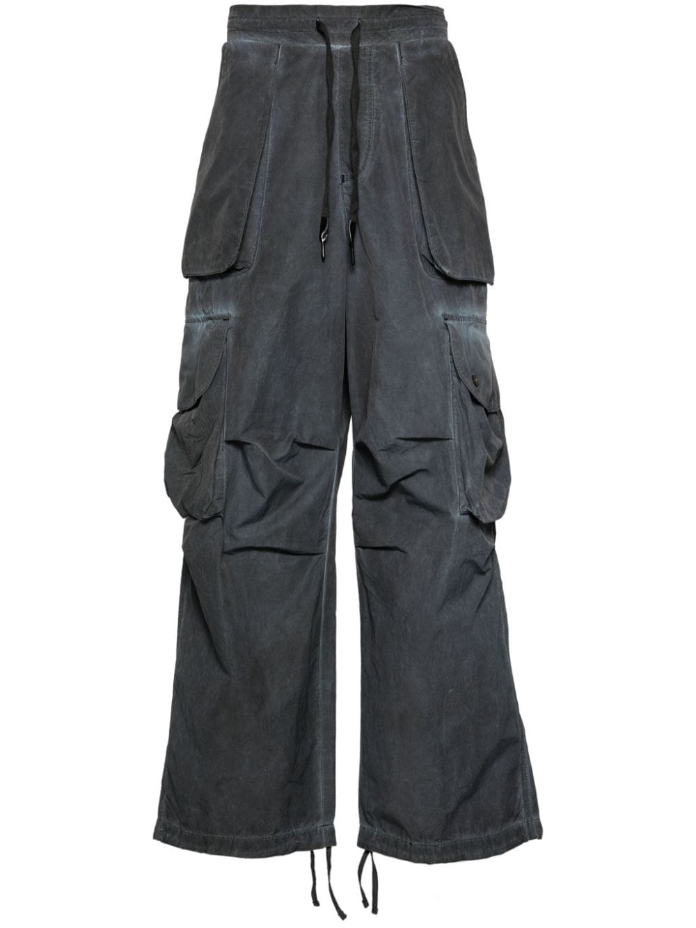 A Paper Kid tapered cargo trousers - Black von A Paper Kid