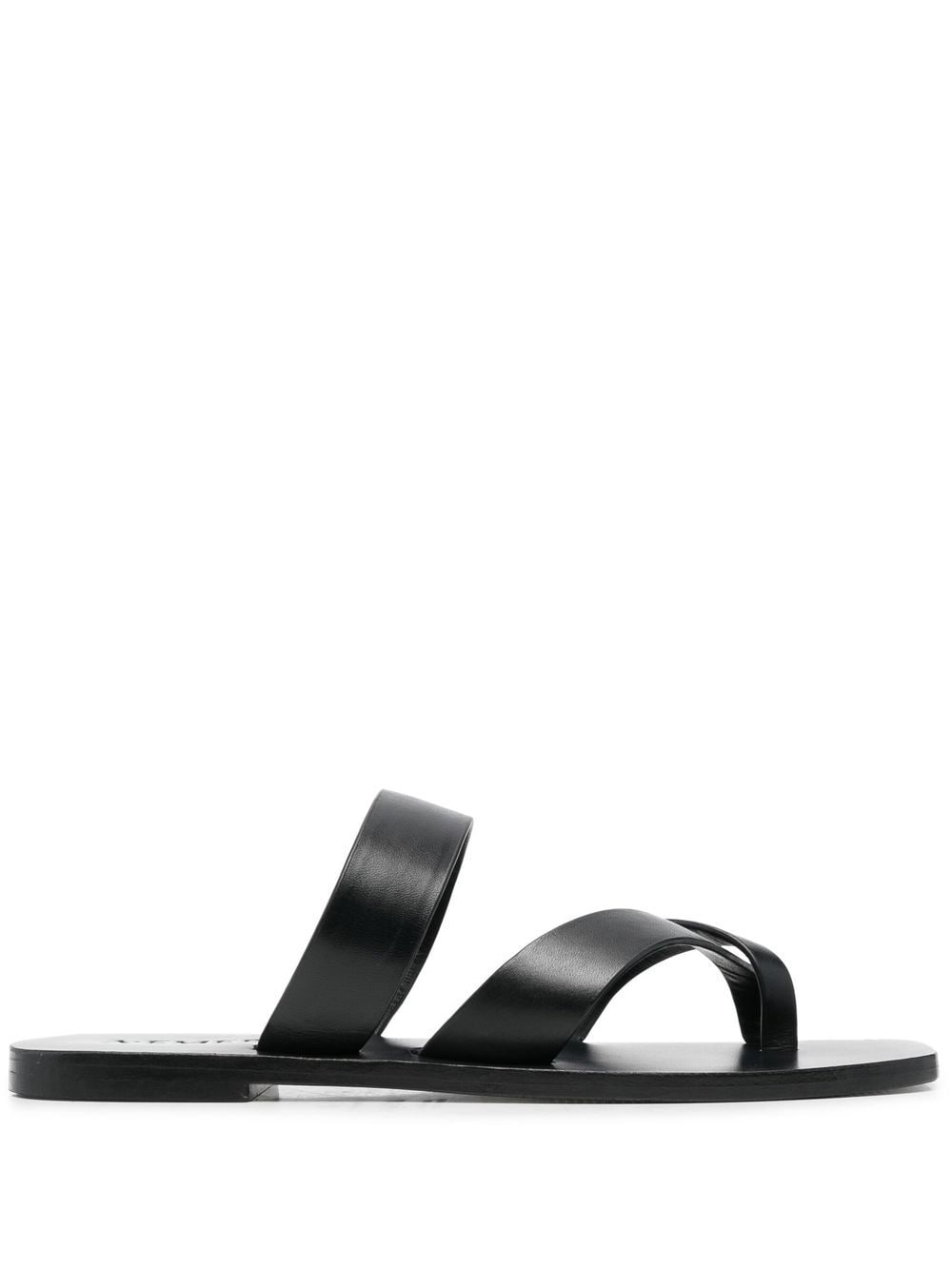 A.EMERY Carter criss-cross strap sandals - Black von A.EMERY