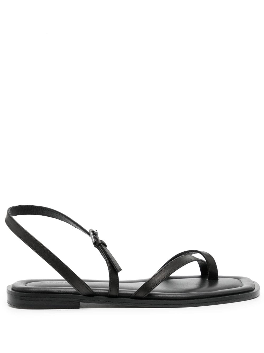 A.EMERY Lucia buckle-fastening leather sandals - Black von A.EMERY