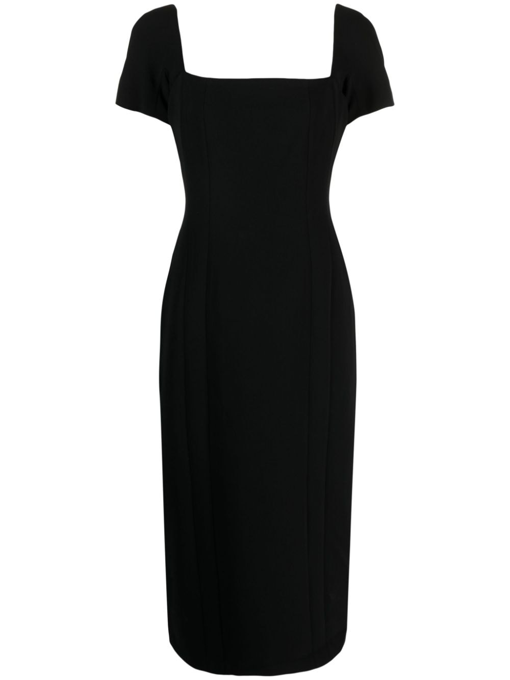 A.L.C. Elvie cady-texture midi dress - Black von A.L.C.