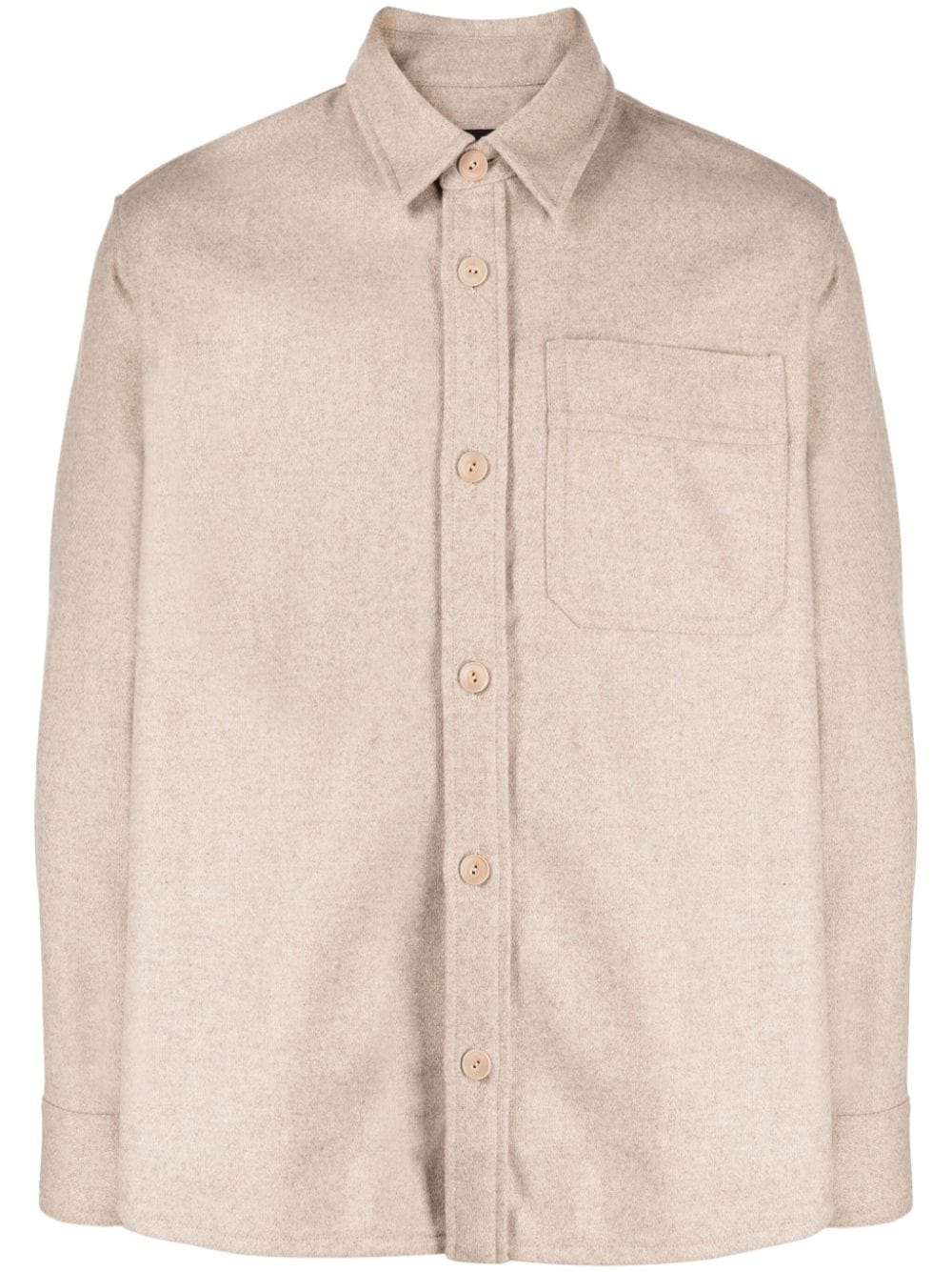 A.P.C. Basile classic-collar shirt - Neutrals von A.P.C.