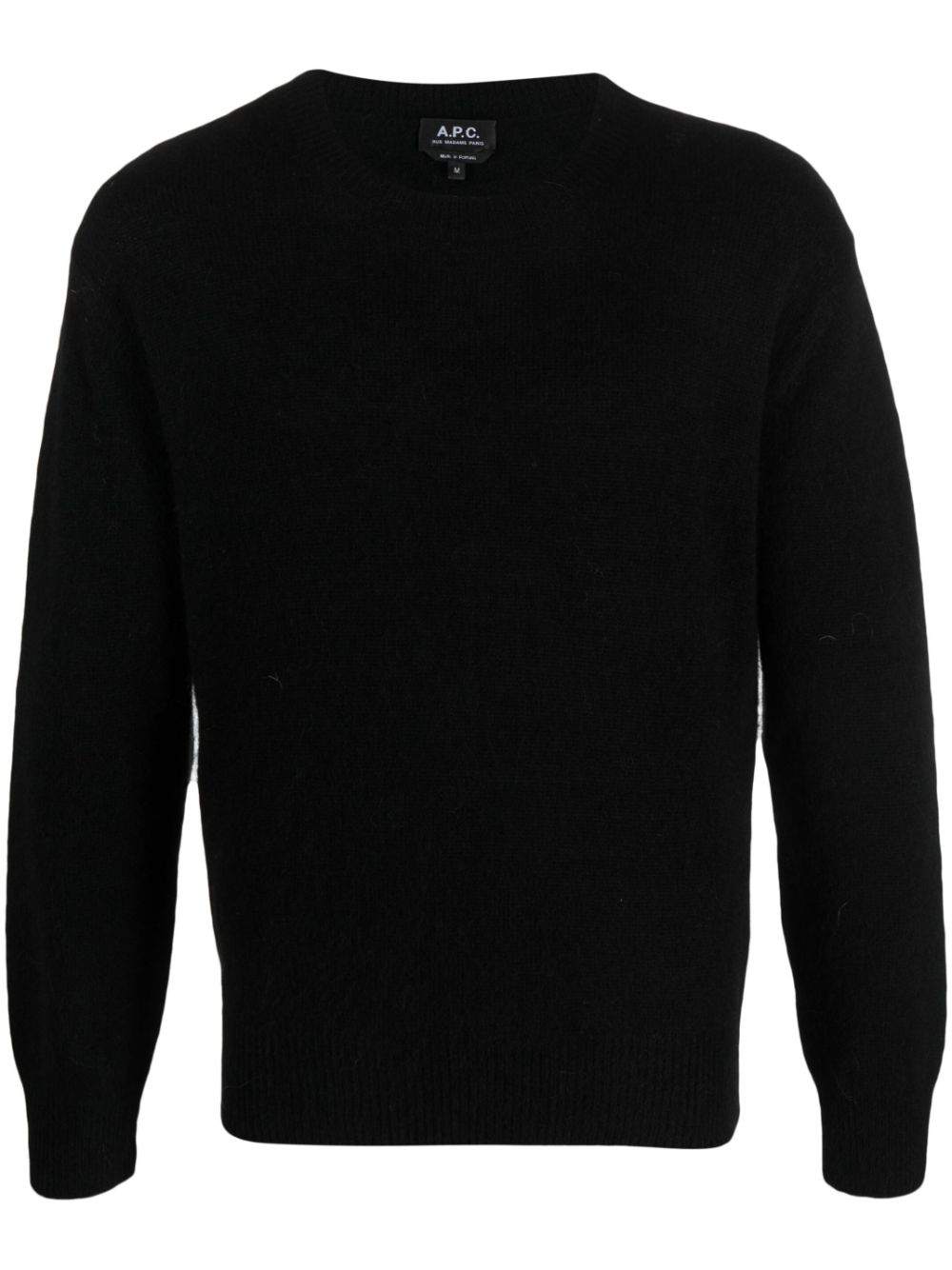 A.P.C. Brady crewneck jumper - Black von A.P.C.