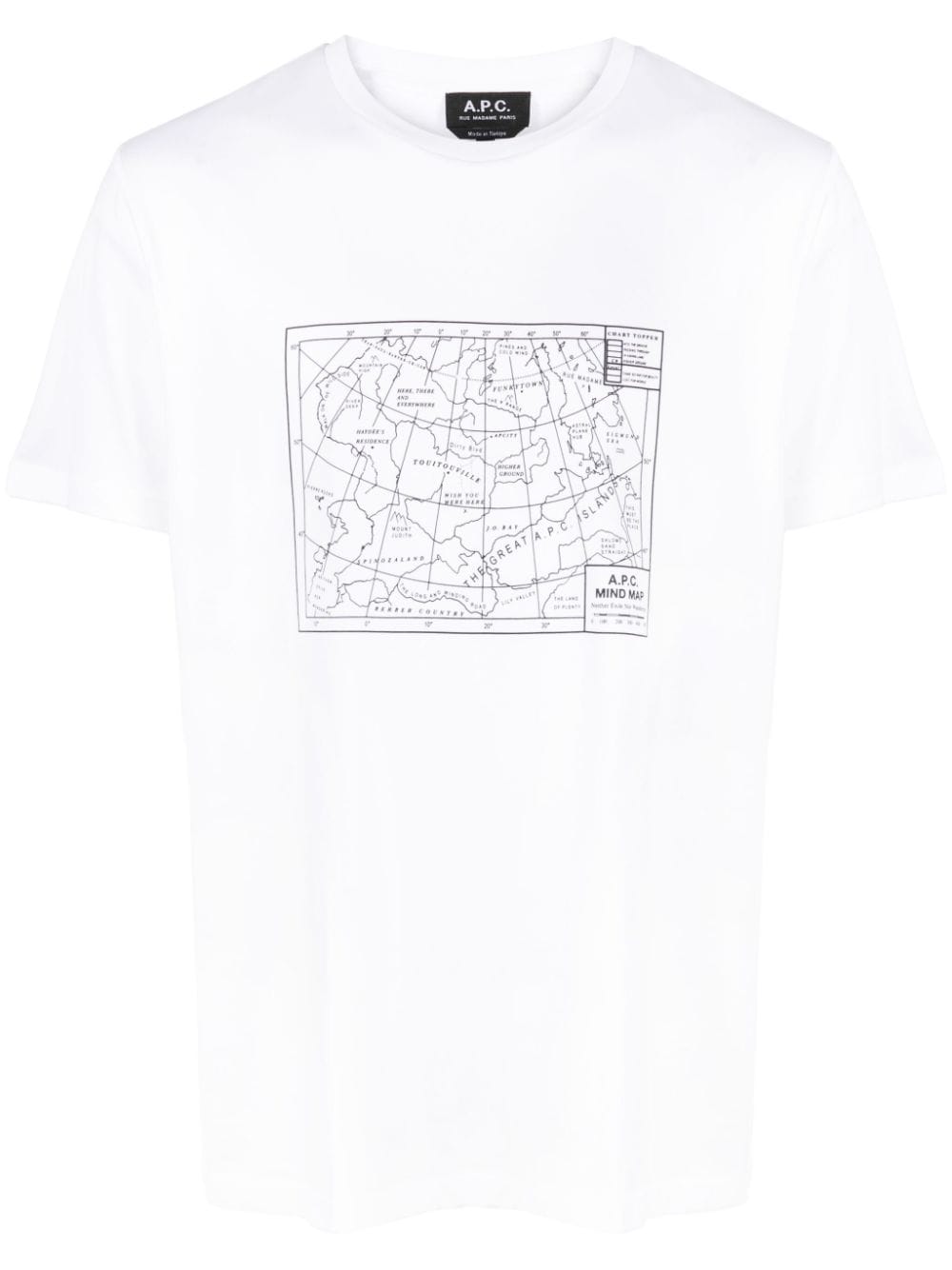 A.P.C. Carl cotton T-shirt - White von A.P.C.