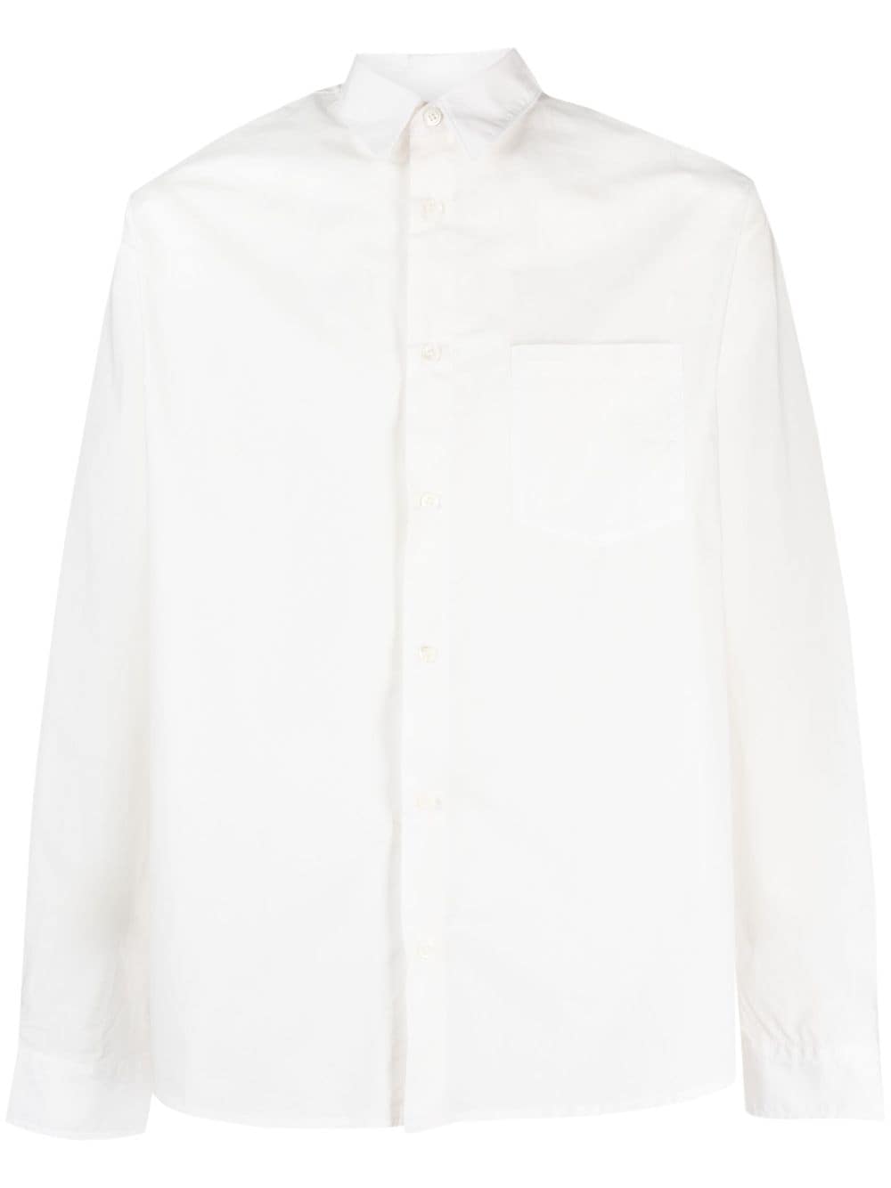 A.P.C. Clement long-sleeved shirt - White von A.P.C.