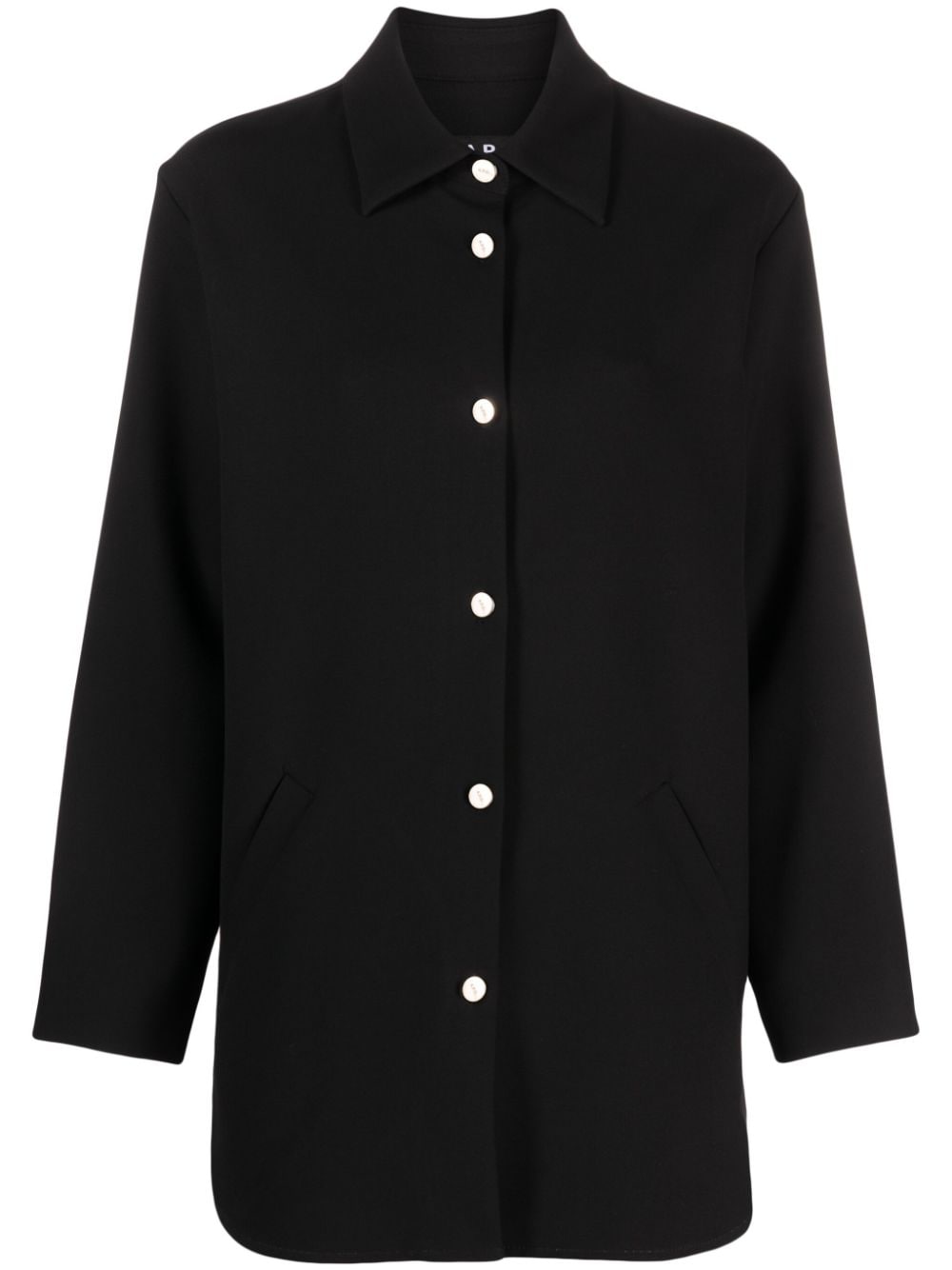 A.P.C. Emy button-up shirt jacket - Black von A.P.C.