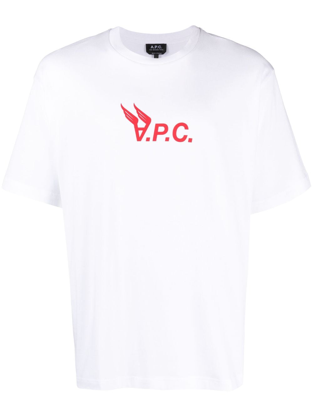 A.P.C. Hermance logo-print cotton T-shirt - White von A.P.C.