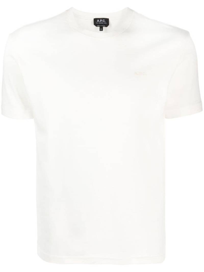 A.P.C. Lewis organic-cotton T-shirt - White von A.P.C.