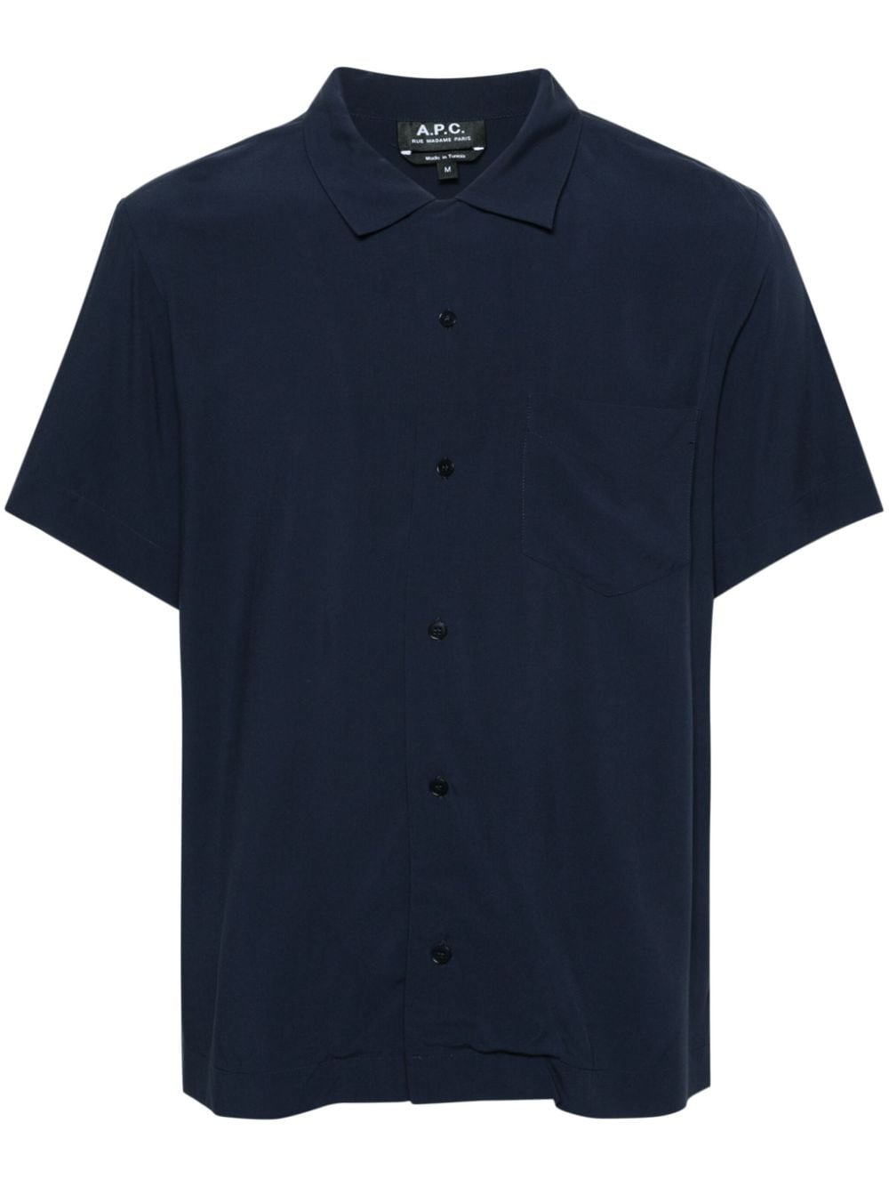 A.P.C. Lloyd short-sleeves shirt - Blue von A.P.C.