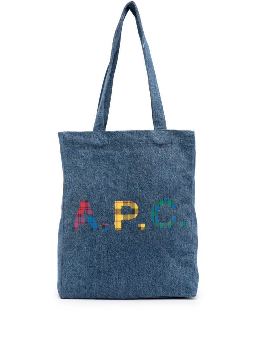 A.P.C. Lou tote bag - Blue von A.P.C.