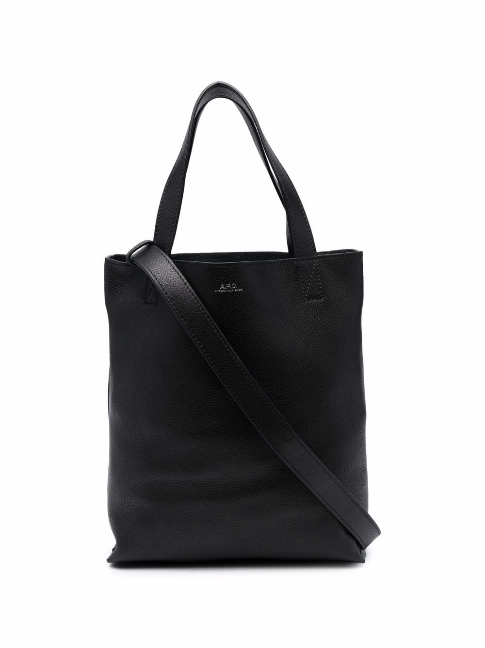 A.P.C. Maiko leather tote bag - Black von A.P.C.