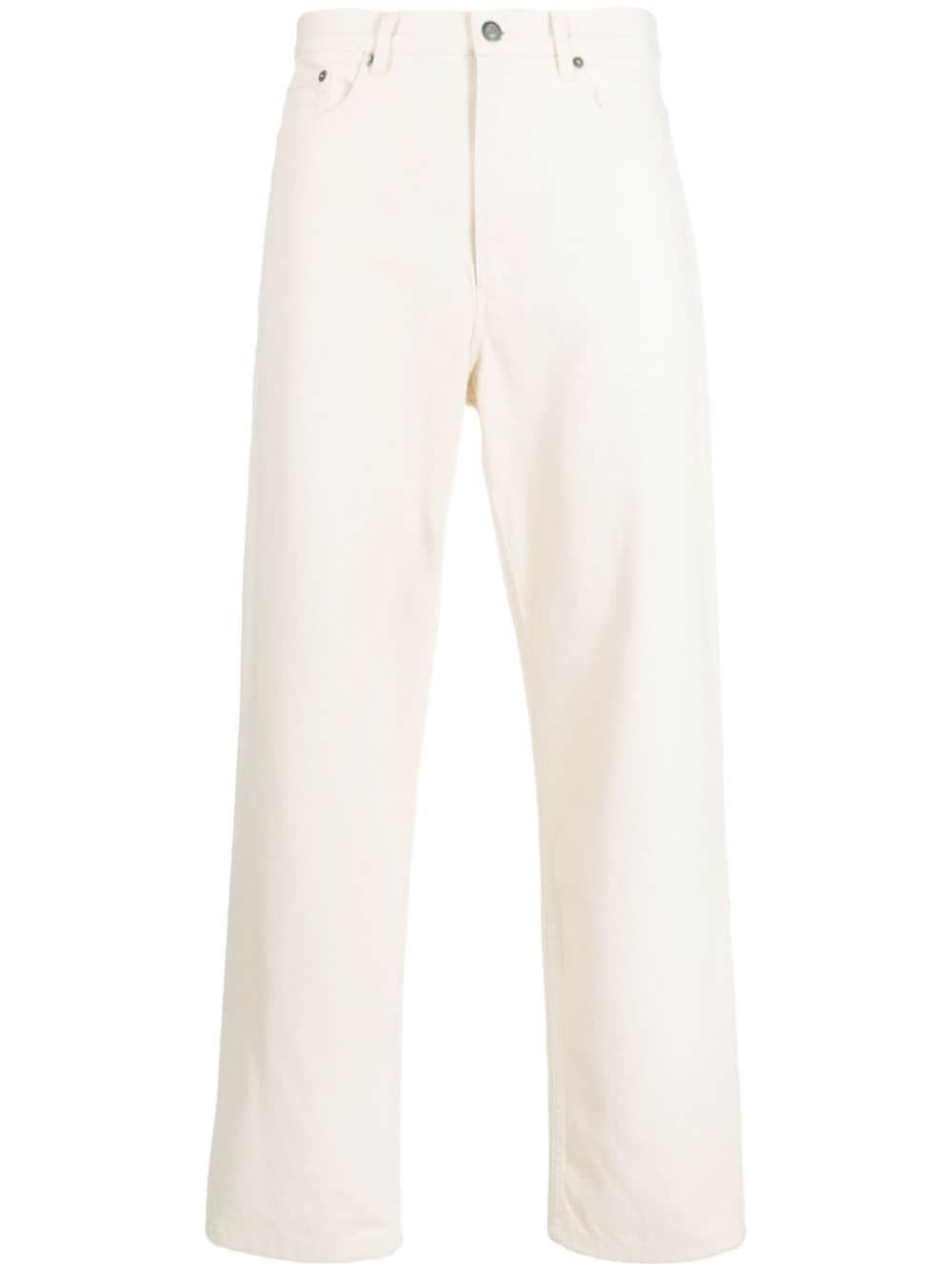 A.P.C. Martin high-rise straight-leg jeans - Neutrals von A.P.C.