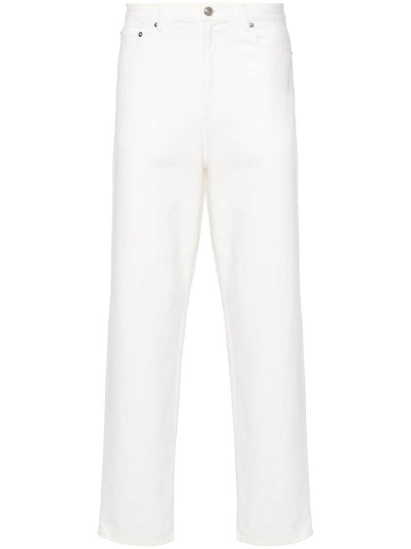 A.P.C. Martin high-rise straight-leg jeans - White von A.P.C.