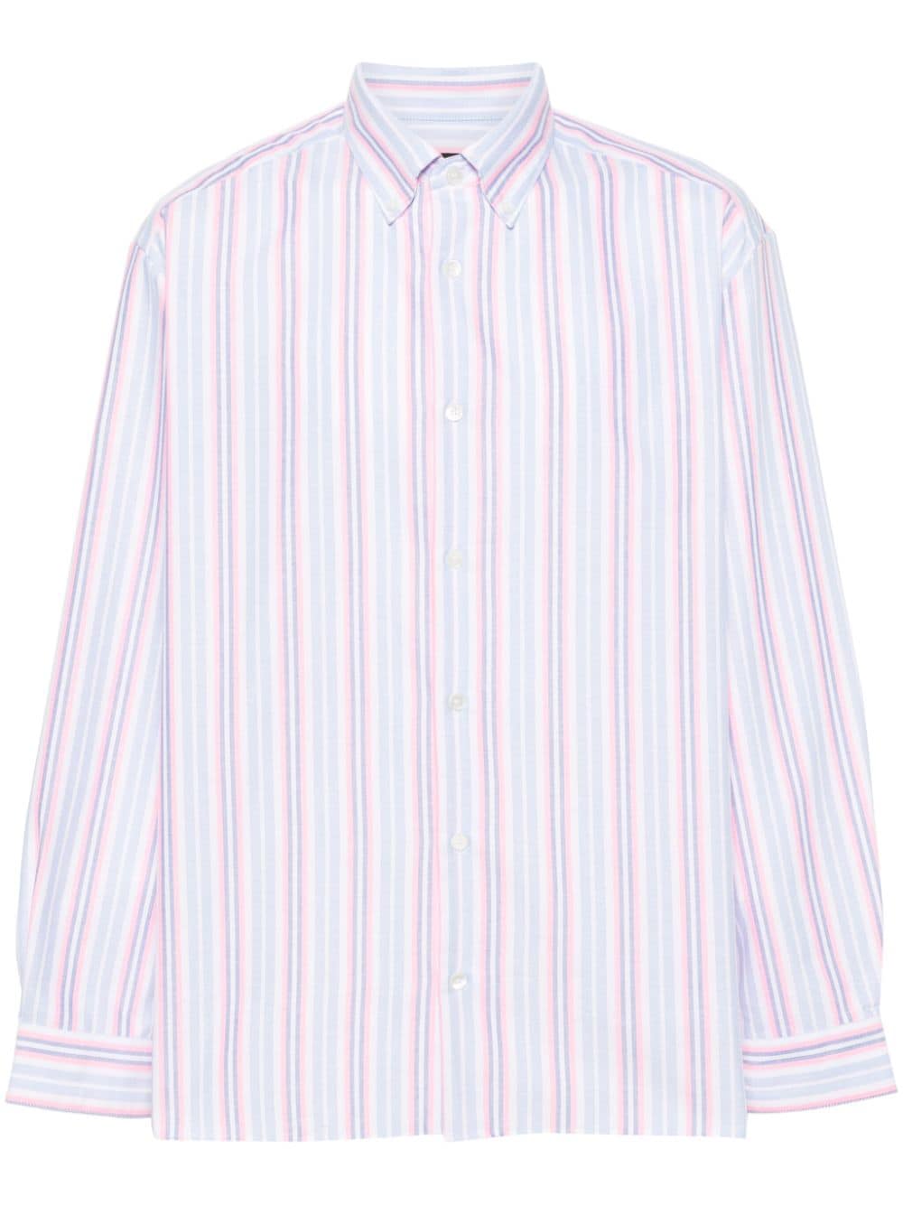 A.P.C. Mathias striped shirt - Pink von A.P.C.