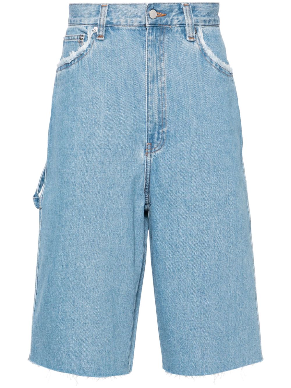 A.P.C. Oakland mid-rise denim shorts - Blue von A.P.C.