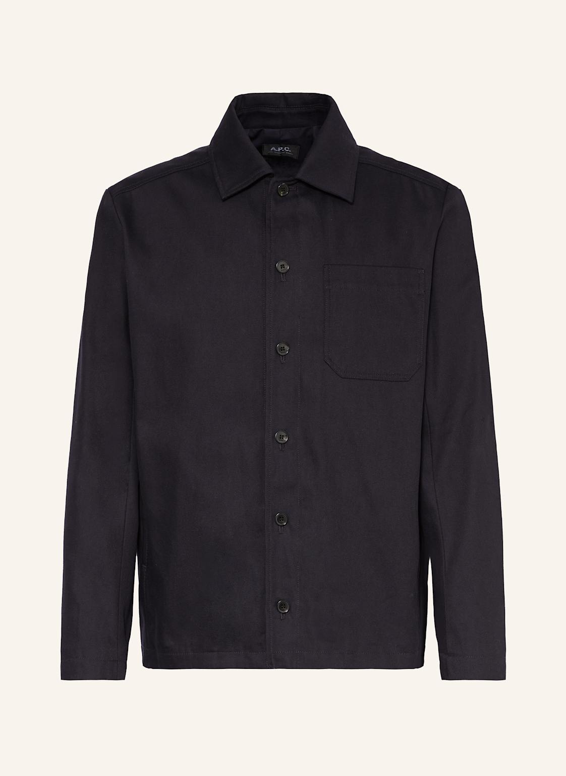 A.P.C. Overjacket Jeffray blau von A.P.C.