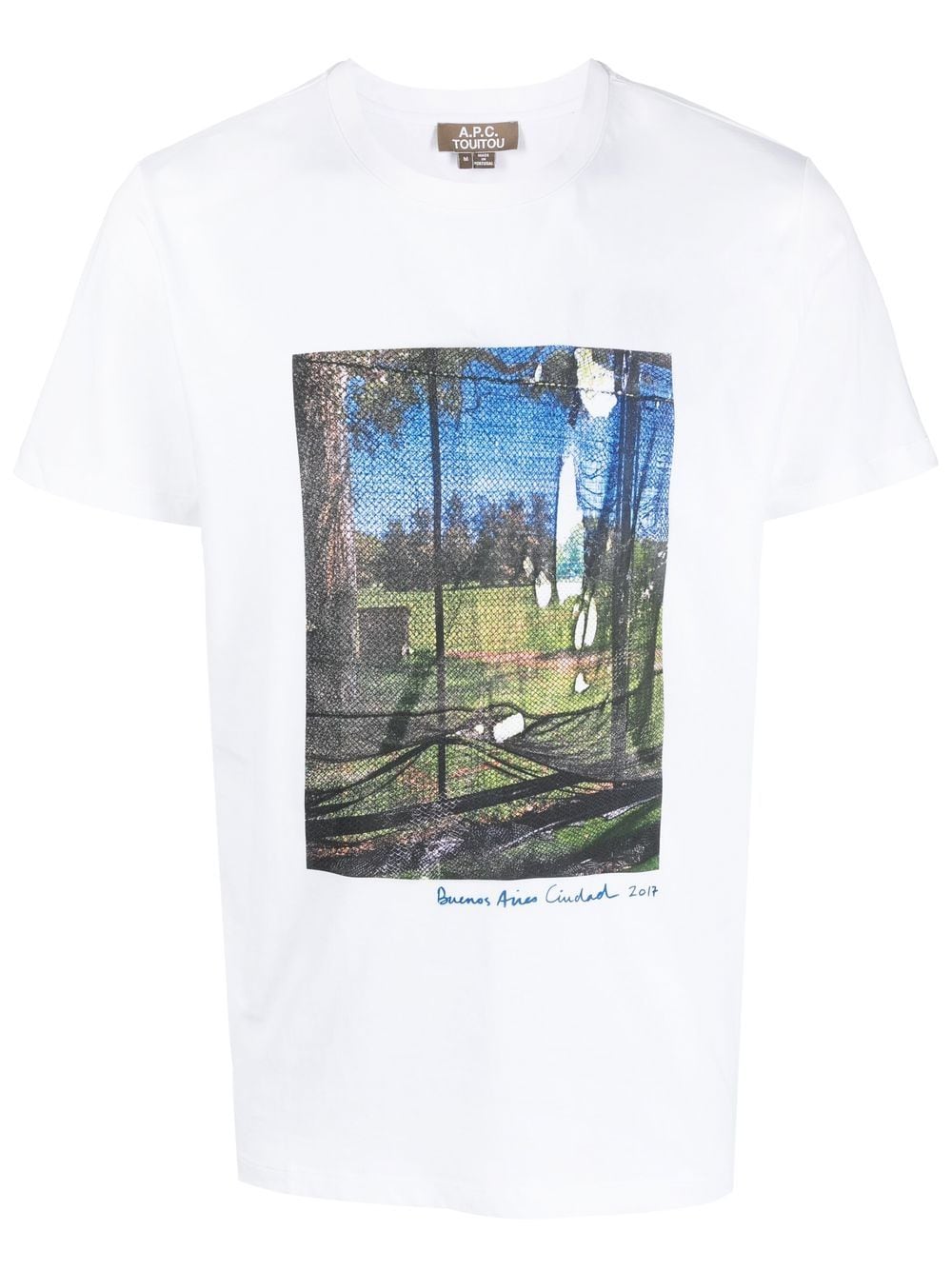 A.P.C. Palermo photograph-print T-shirt - White von A.P.C.