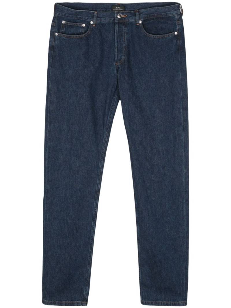 A.P.C. Petit New Standard mid-rise slim-fit jeans - Blue von A.P.C.