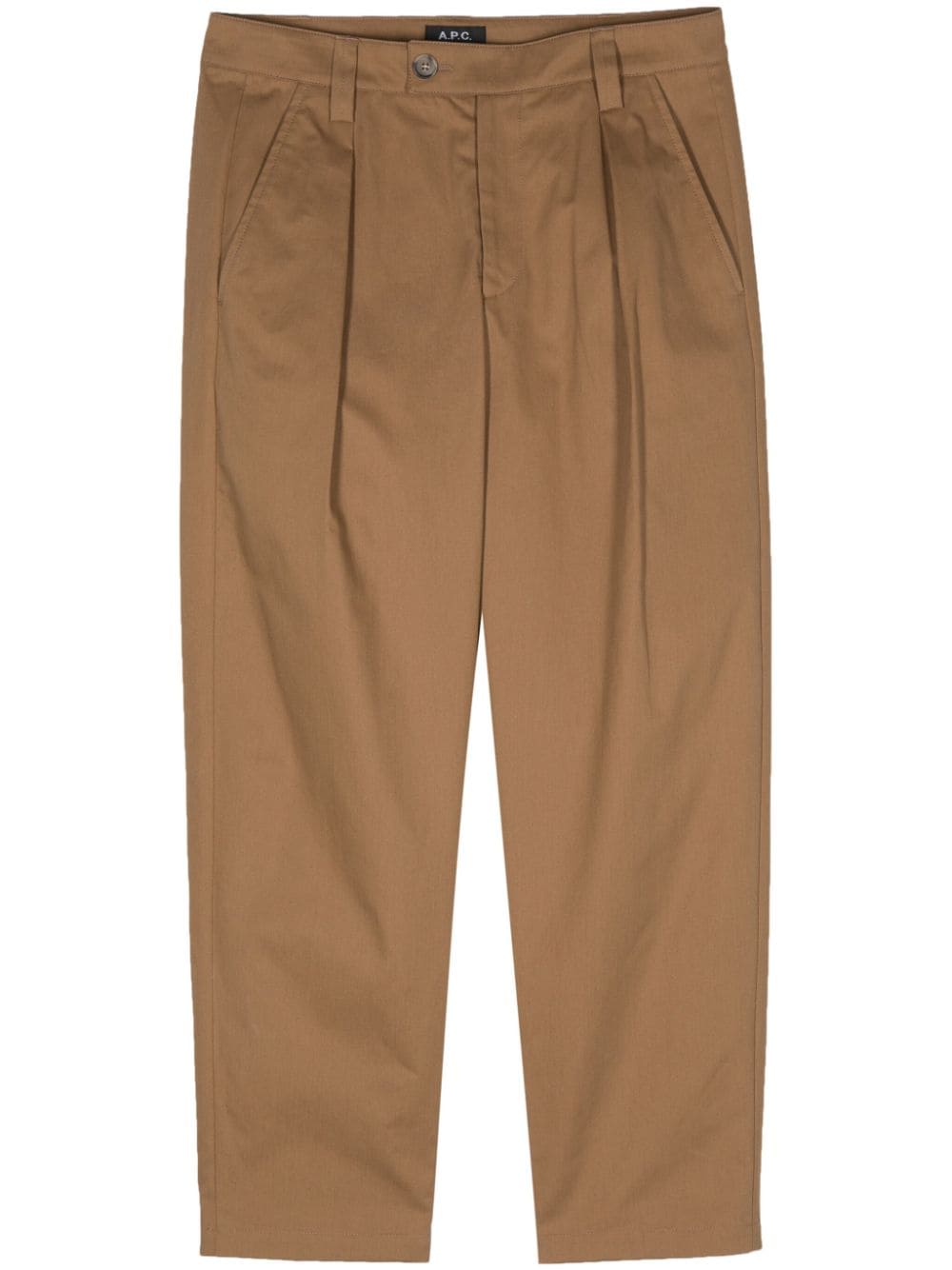 A.P.C. Renato carrot-cut trousers - Brown von A.P.C.