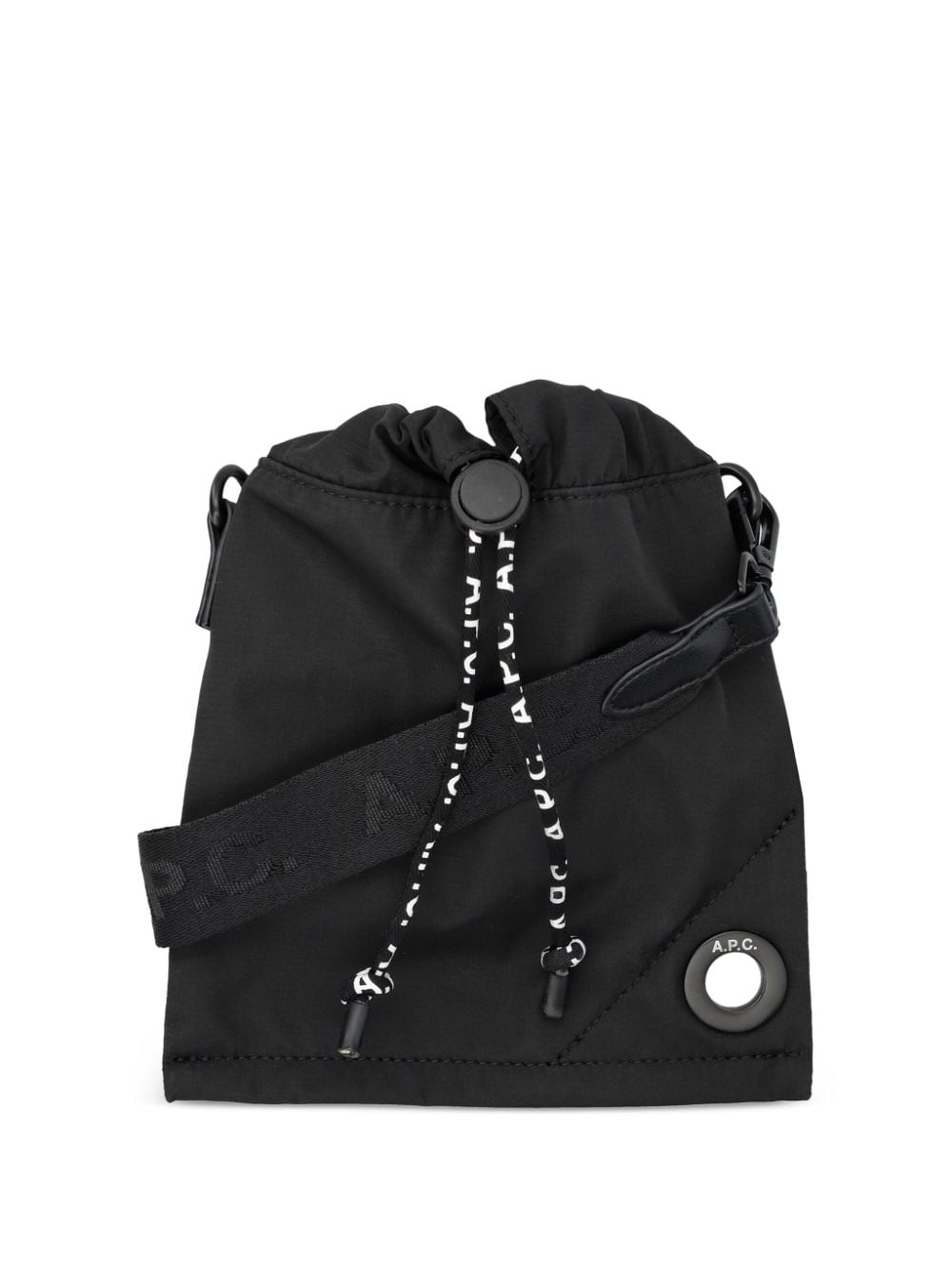 A.P.C. Reset neck pouch bag - Black von A.P.C.