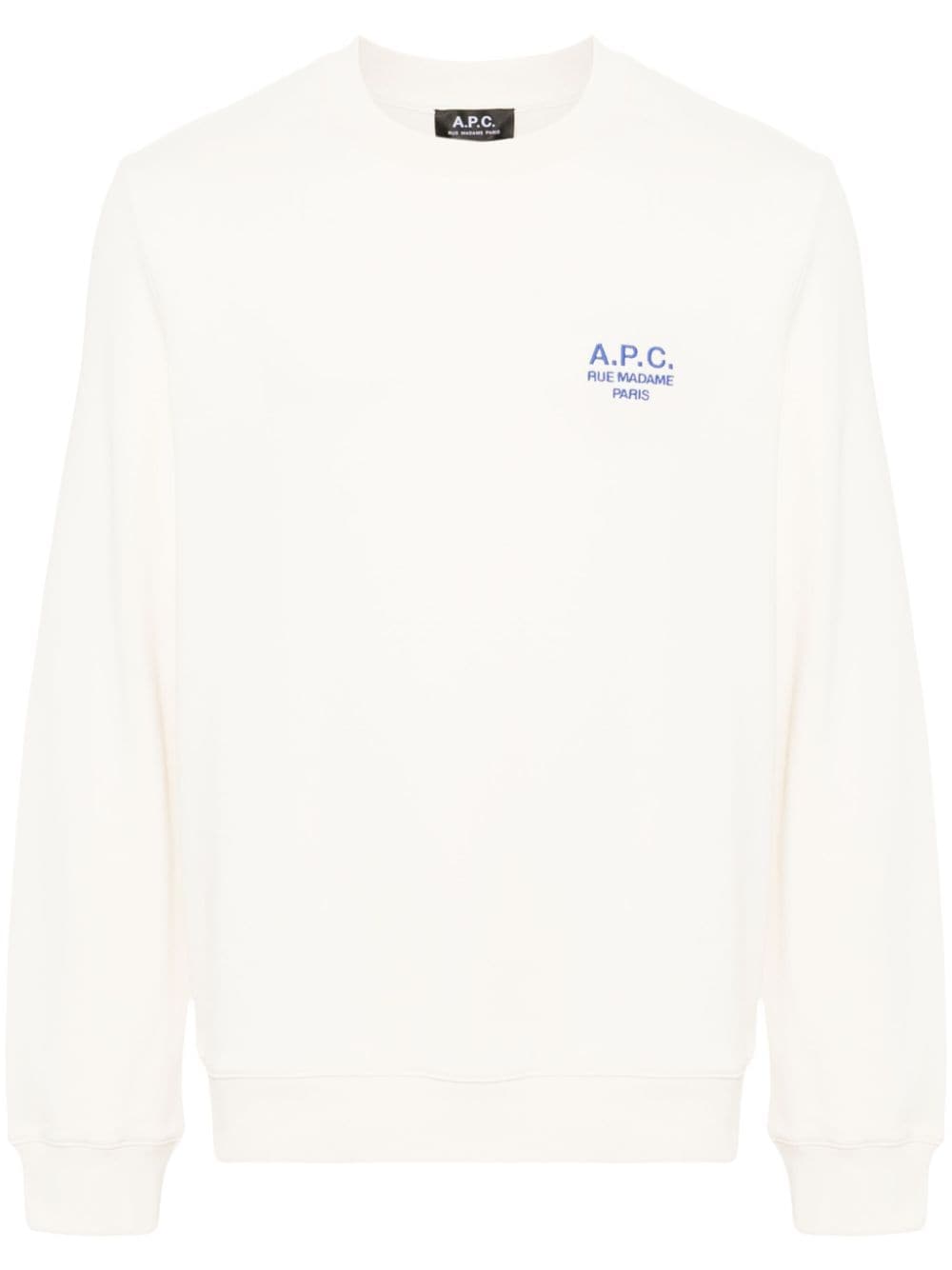 A.P.C. Rider cotton jumper - Neutrals von A.P.C.