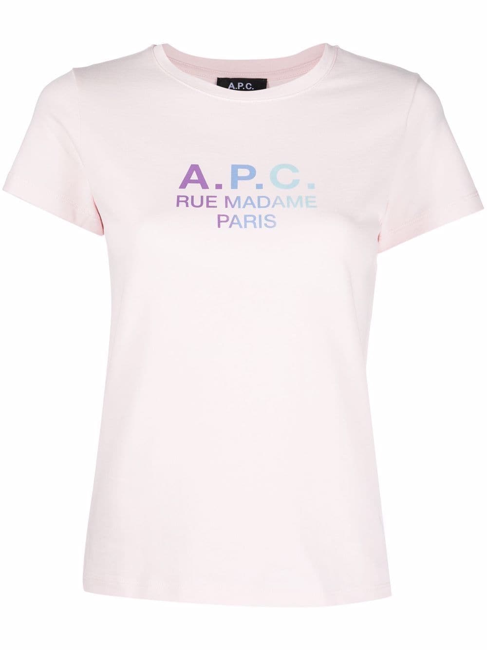 A.P.C. Rue Madame Paris cotton T-shirt - Pink von A.P.C.