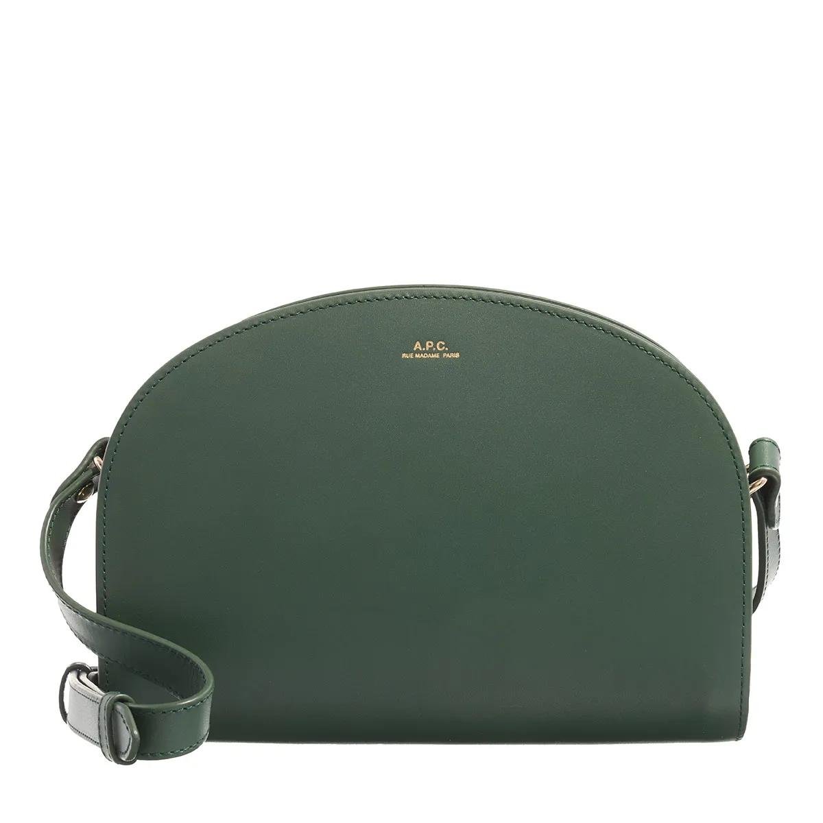 A.P.C. Schultertasche - Sac Demi-Lune - Gr. unisize - in Grün - für Damen A.P.C. Schultertasche - Sac Demi-Lune - Gr. unisize - in Grün - für Damen von A.P.C.