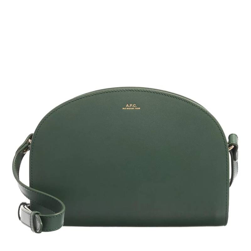 A.P.C. Schultertasche - Sac Demi-Lune - Gr. unisize - in Grün - für Damen von A.P.C.