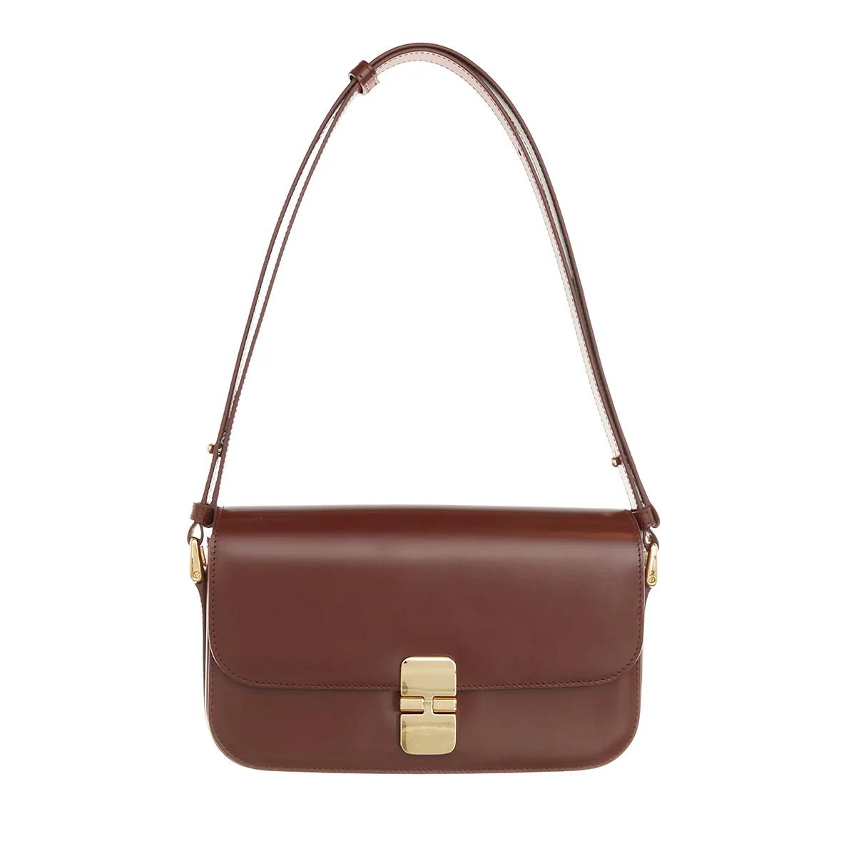 A.P.C. Schultertasche - Sac Grace Shoulder - Gr. unisize - in Braun - für Damen A.P.C. Schultertasche - Sac Grace Shoulder - Gr. unisize - in Braun - für Damen von A.P.C.