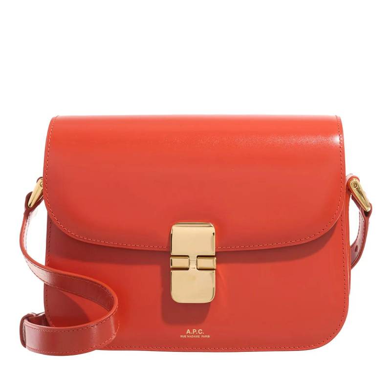 A.P.C. Schultertasche - Sac Grace Small - Gr. unisize - in Rot - für Damen von A.P.C.
