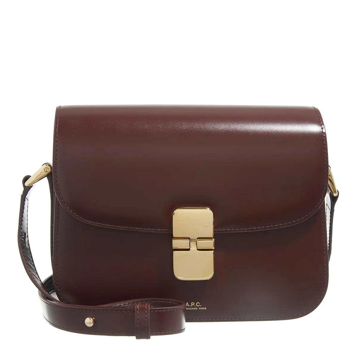 A.P.C. Schultertasche - Sac Grace Small - Gr. unisize - in Rot - für Damen von A.P.C.