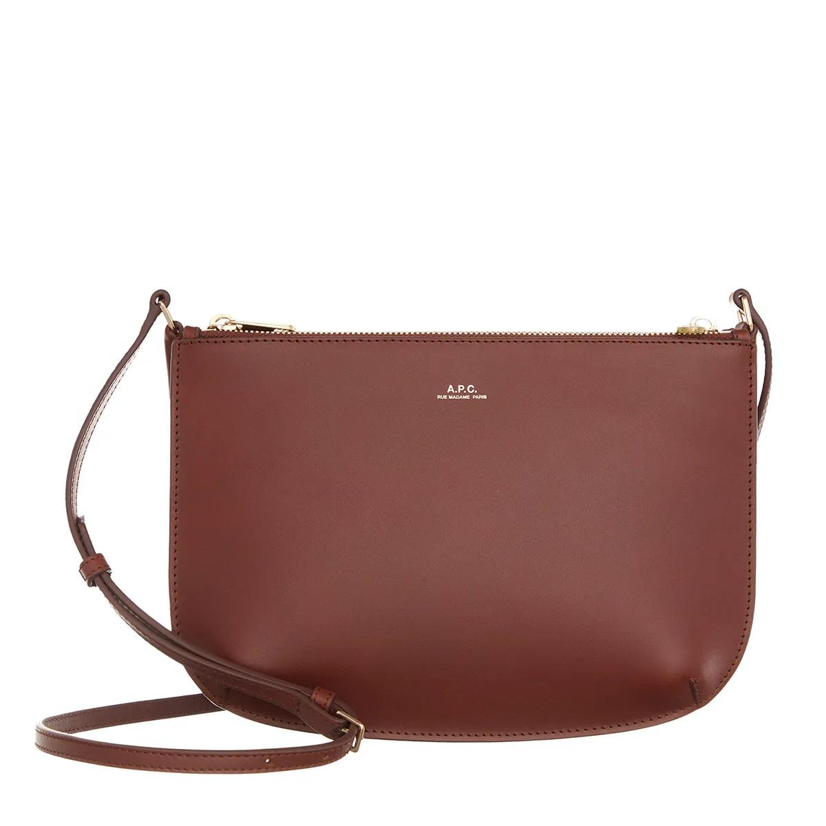 A.P.C. Schultertasche - Sac Sarah - Gr. unisize - in Braun - für Damen A.P.C. Schultertasche - Sac Sarah - Gr. unisize - in Braun - für Damen von A.P.C.