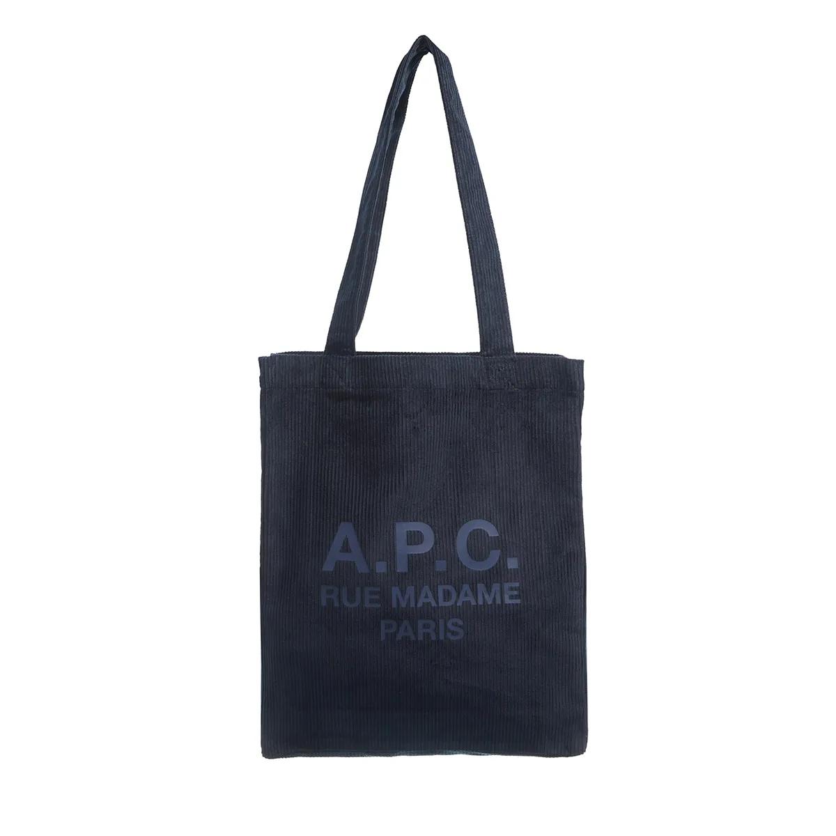 A.P.C. Schultertasche - Tote Lou Rue Madame - Gr. unisize - in Blau - für Damen A.P.C. Schultertasche - Tote Lou Rue Madame - Gr. unisize - in Blau - für Damen von A.P.C.