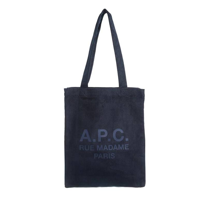 A.P.C. Schultertasche - Tote Lou Rue Madame - Gr. unisize - in Blau - für Damen von A.P.C.
