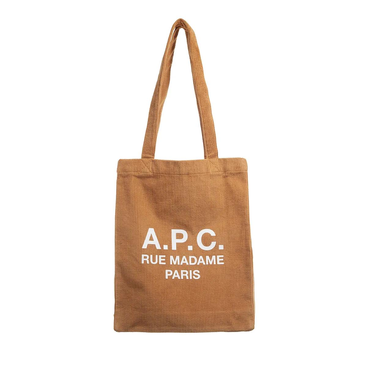 A.P.C. Schultertasche - Tote Lou Rue Madame - Gr. unisize - in Braun - für Damen von A.P.C.