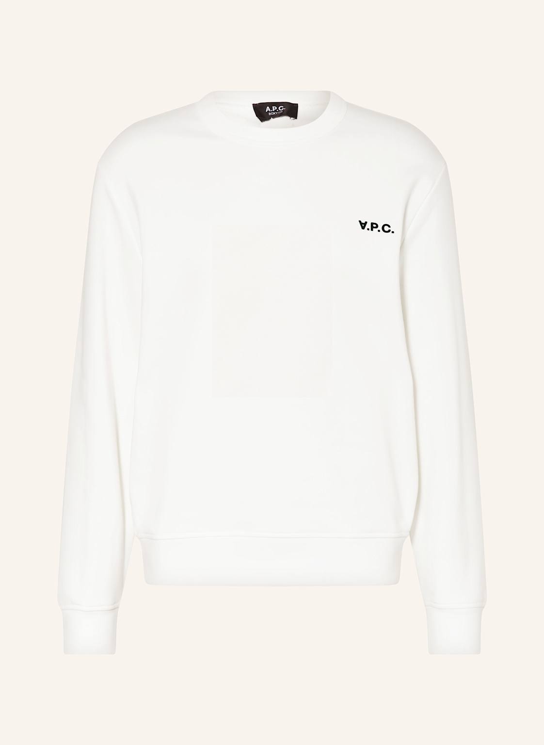 A.P.C. Sweatshirt weiss von A.P.C.