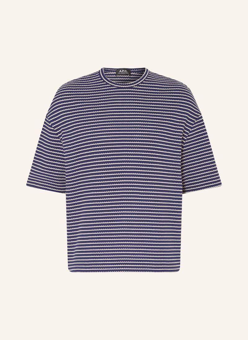 A.P.C. T-Shirt Bahia blau von A.P.C.