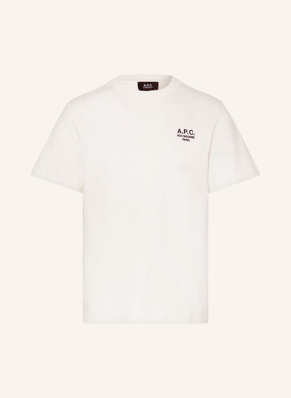 A.P.C. T-Shirt weiss A.P.C. T-Shirt weiss von A.P.C.