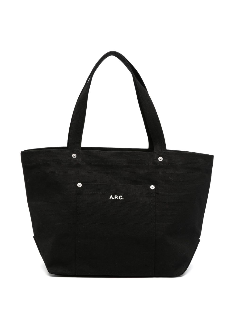 A.P.C. Thais logo-embroidery tote bag - Black von A.P.C.
