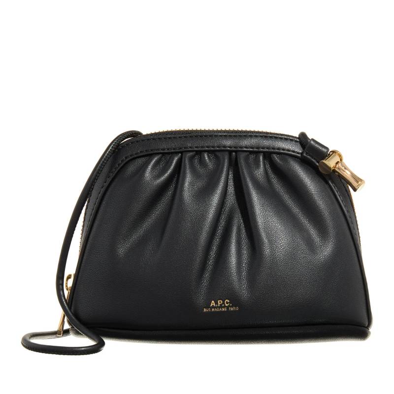 A.P.C. Schultertasche - Bourse Ninon Small - Gr. unisize - in Schwarz - für Damen von A.P.C.