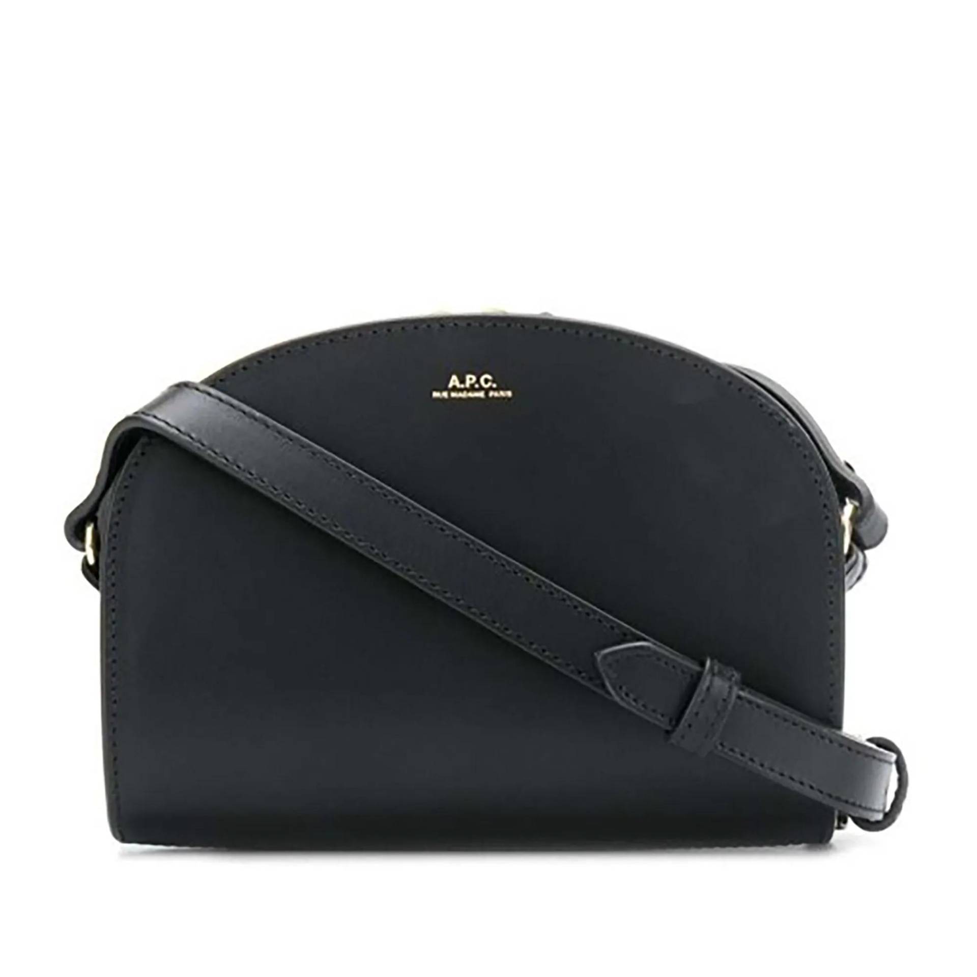 A.P.C. Schultertasche - Sac Demi-Lune Mini - Gr. unisize - in Schwarz - für Damen A.P.C. Schultertasche - Sac Demi-Lune Mini - Gr. unisize - in Schwarz - für Damen von A.P.C.