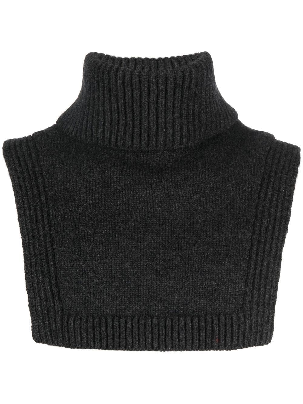 A.P.C. chunky ribbed-knit scarf - Grey von A.P.C.