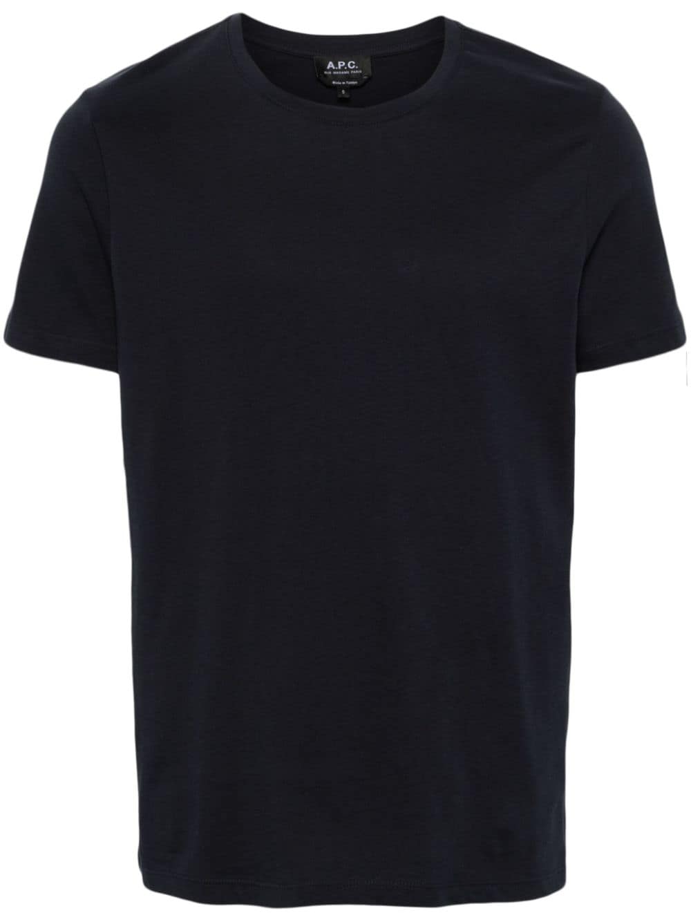 A.P.C. crew-neck cotton T-shirt - Blue von A.P.C.