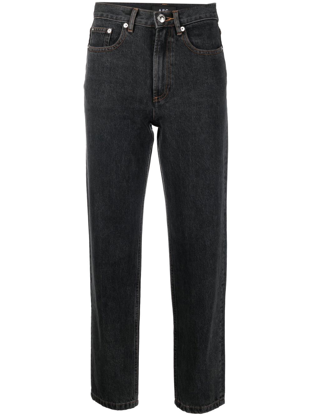 A.P.C. cropped denim jeans - Black von A.P.C.