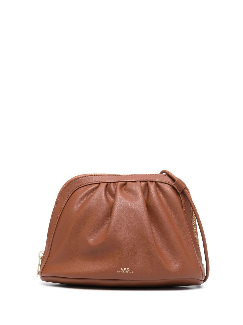 A.P.C. faux-leather shoulder bag - Brown von A.P.C.