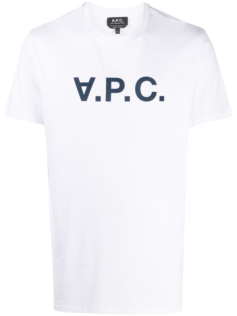 A.P.C. logo print t-shirt - White von A.P.C.