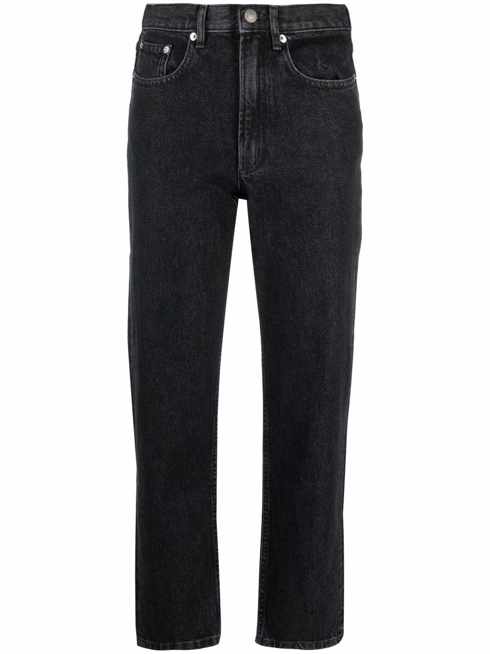 A.P.C. mid-rise straight-leg denim jeans - Black von A.P.C.