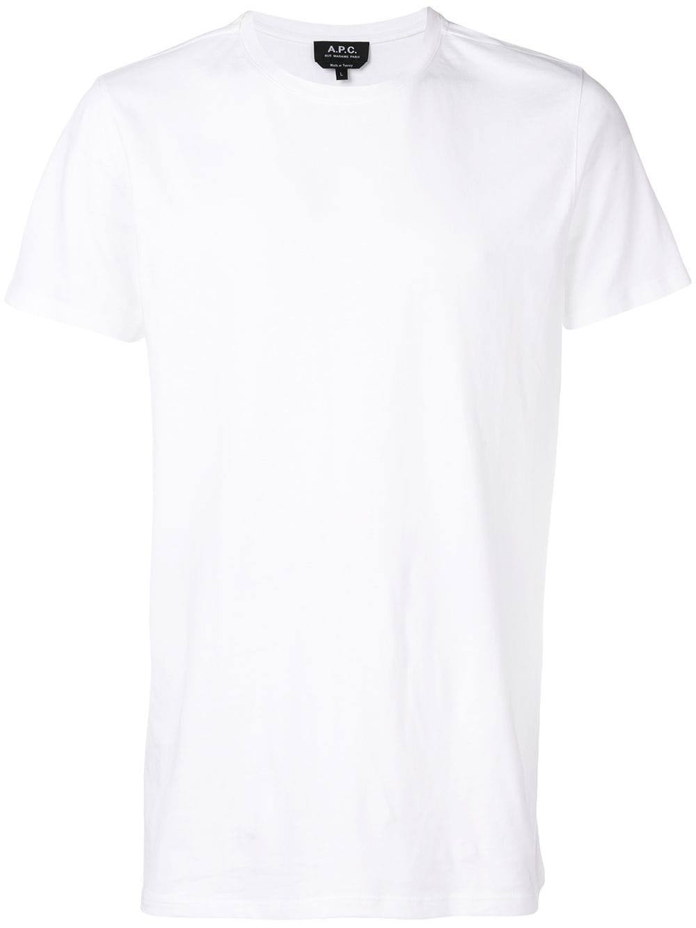 A.P.C. round neck T-shirt - White von A.P.C.