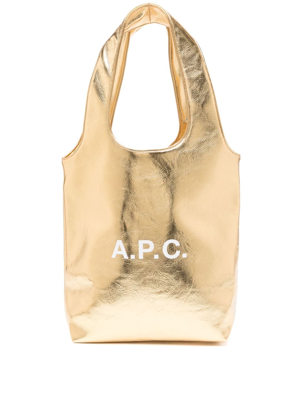 A.P.C. small Ninon tote bag - Gold von A.P.C.
