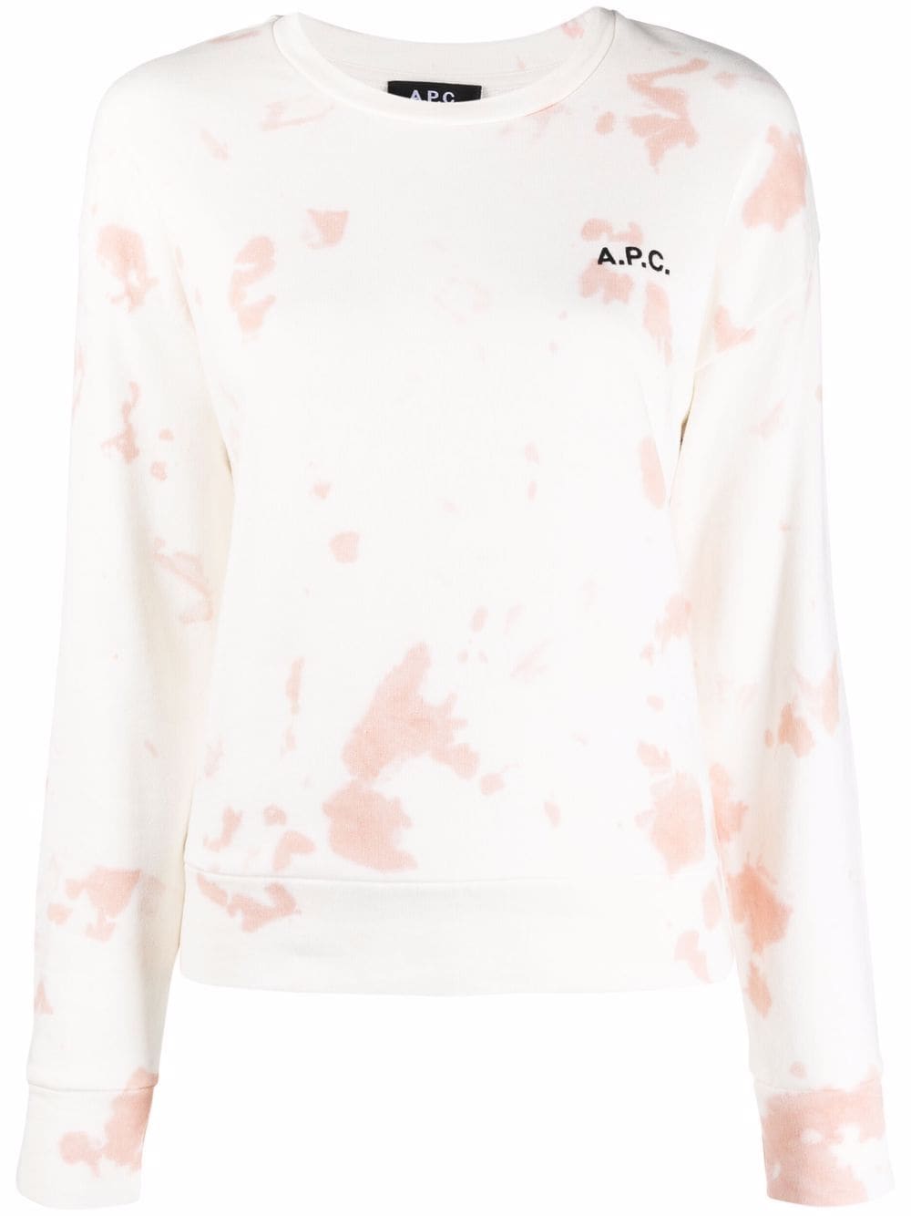 A.P.C. splatter-print sweatshirt - White von A.P.C.