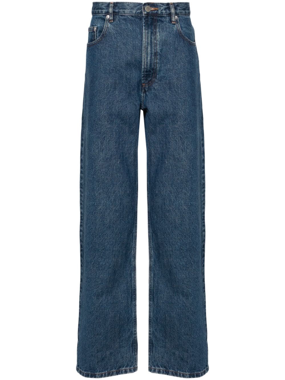 A.P.C. straight-leg cotton jeans - Blue von A.P.C.
